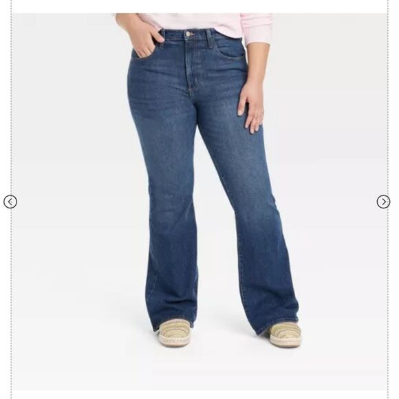 🆕👖High-Rise Flare Jeans - Universal Thread - Picture 5 of 6